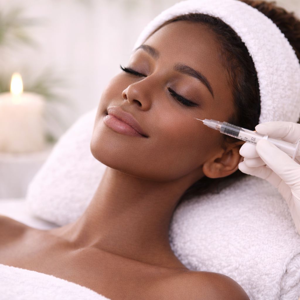 Dermal filler facial treatment