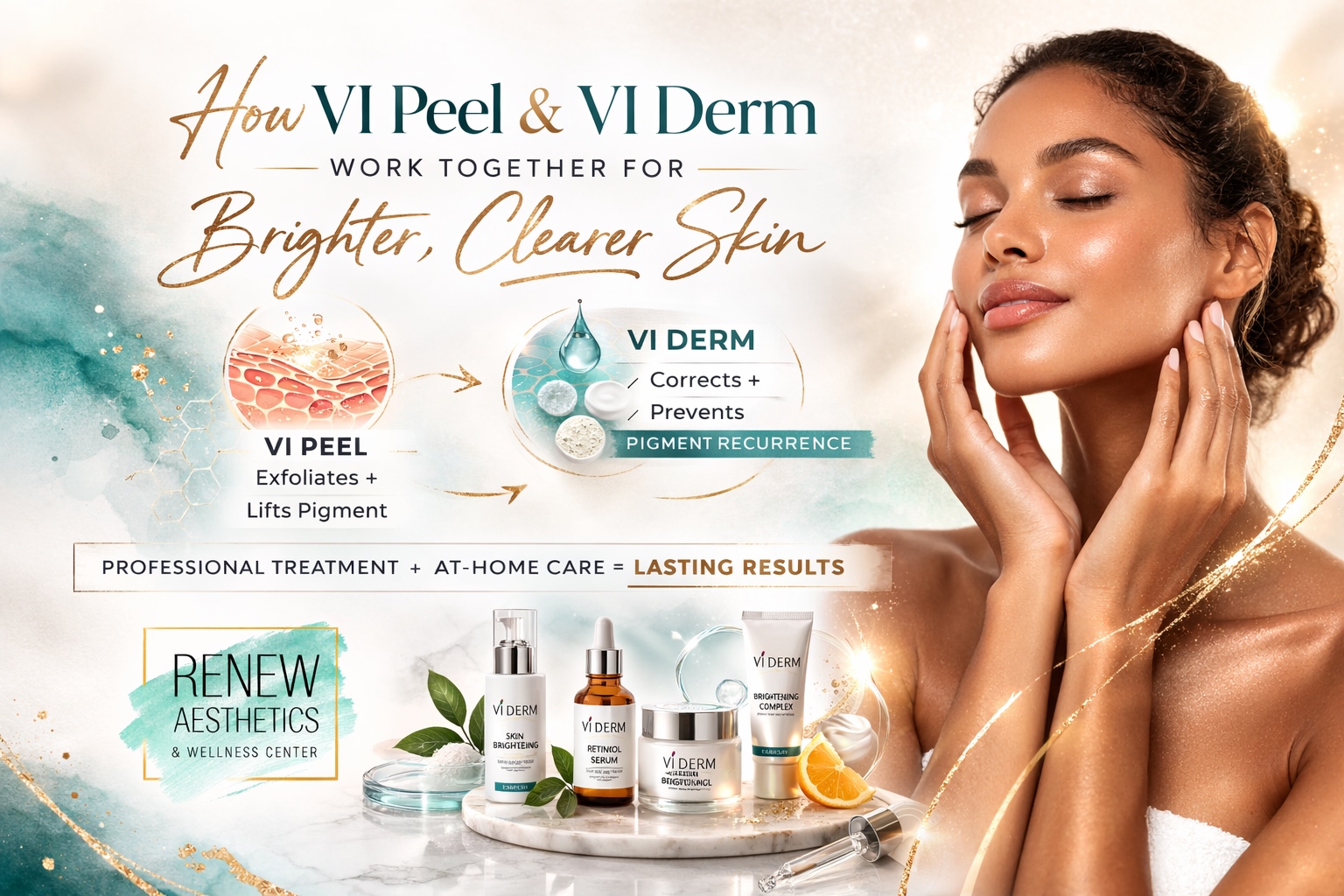 How VI Peel and the VI Derm Pigment Correcting System Work Together for ...